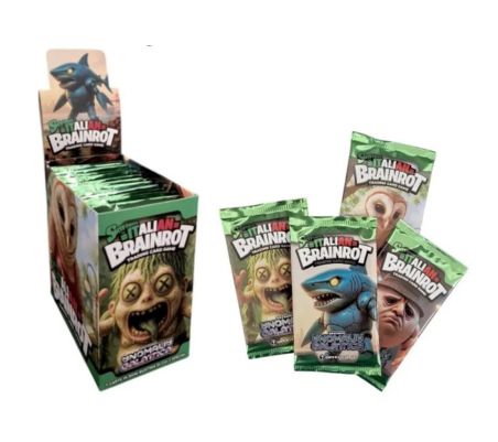 ITALIAN BRAINROT Anomalia Galattica Carte Collezionabili SERIE 3 (7 carte di cui 1 special) In bustina 6x12cm (In box da 24pz)…x24…x480